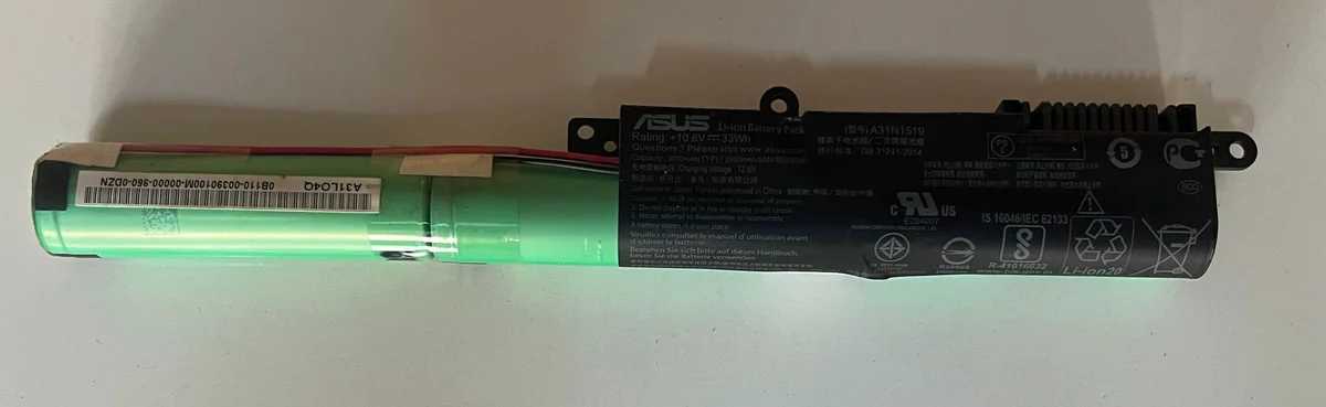 Asus X540 X540U A31N1519 10.8v 33wh ORJİNAL BATARYA