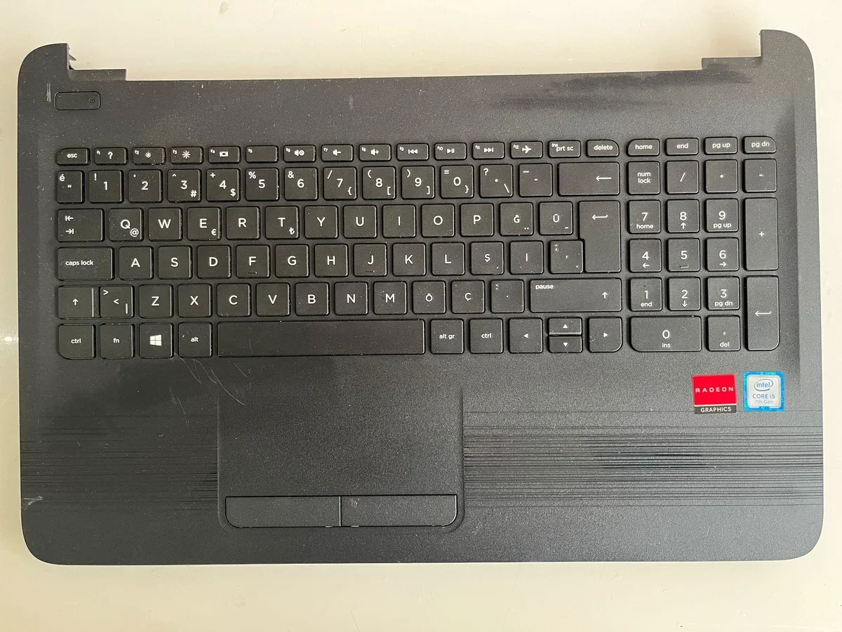 HP 250 G6 ÜST KASA KLAVYELİ HP 15-BW 15-BS, 15-BR, 15-RA