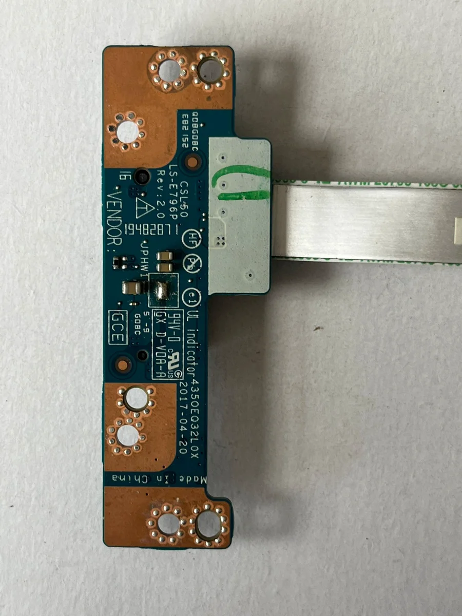 Orjinal HP Pavilion 250 G6 255 G6 15-Bs 15-Bw 15-Rb 15-Ra 15t-br 15z-Bw Notebook M.2 SSD Bord Kart LS-E796P