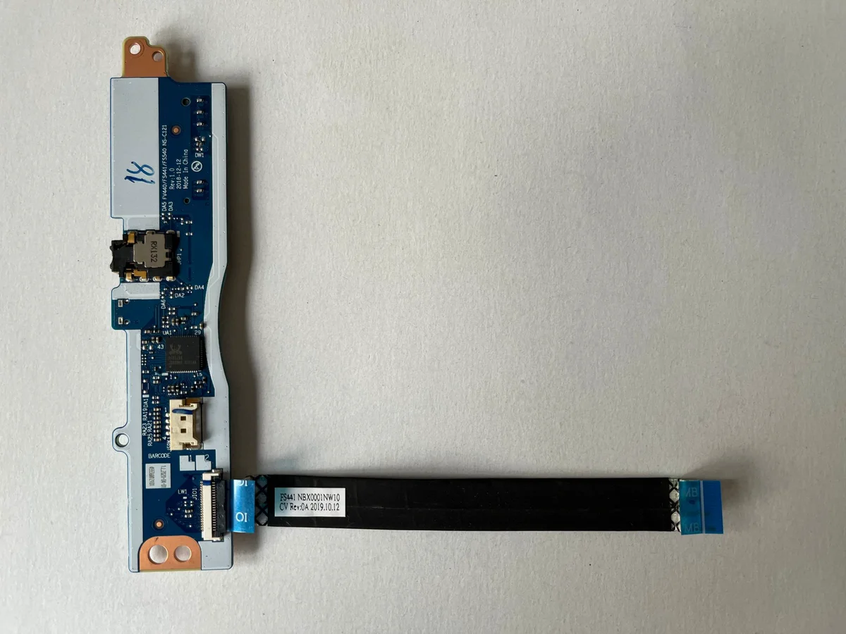 Lenovo ideapad S145 AUDİO SES CARD READER BOARD SES KART FV440/FS441/FS540 NS-C121