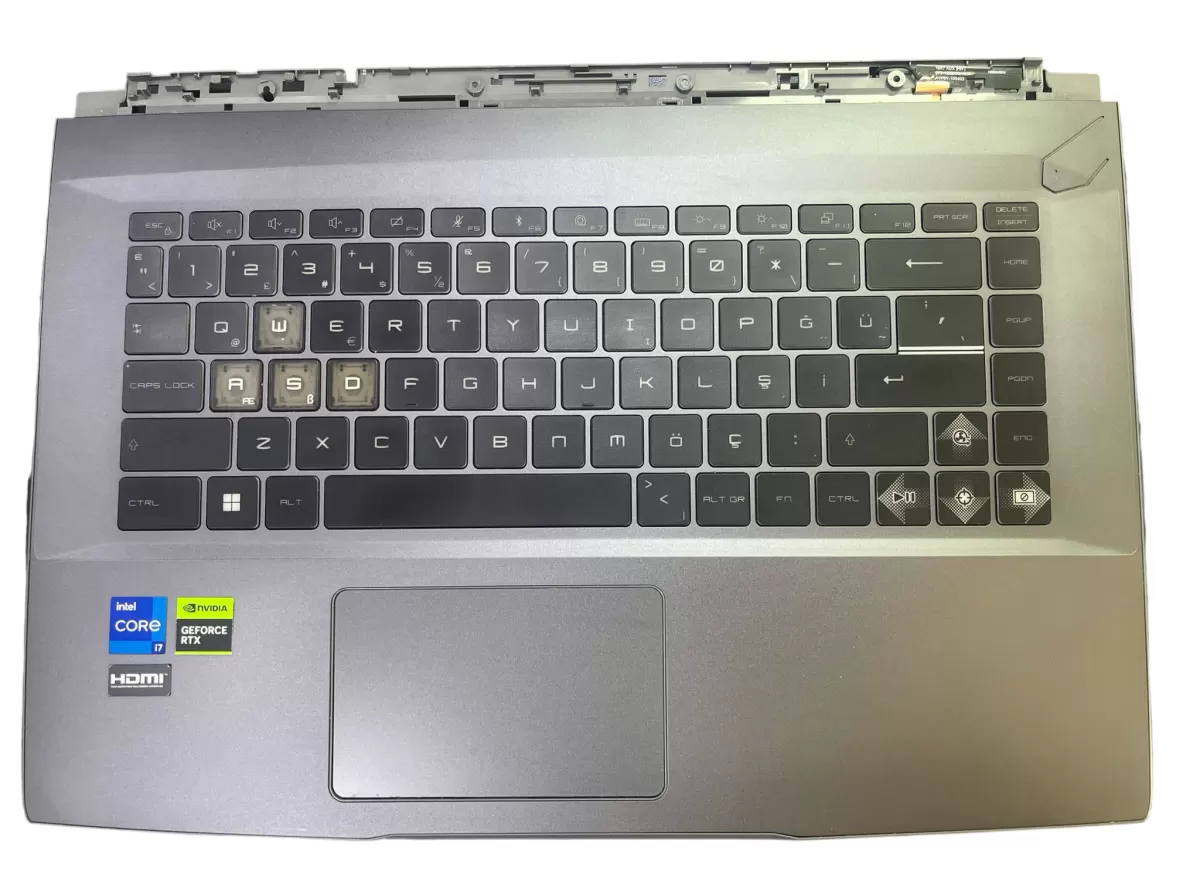 MSI Thin 15 B12UC Klavye Kasası Orjinal