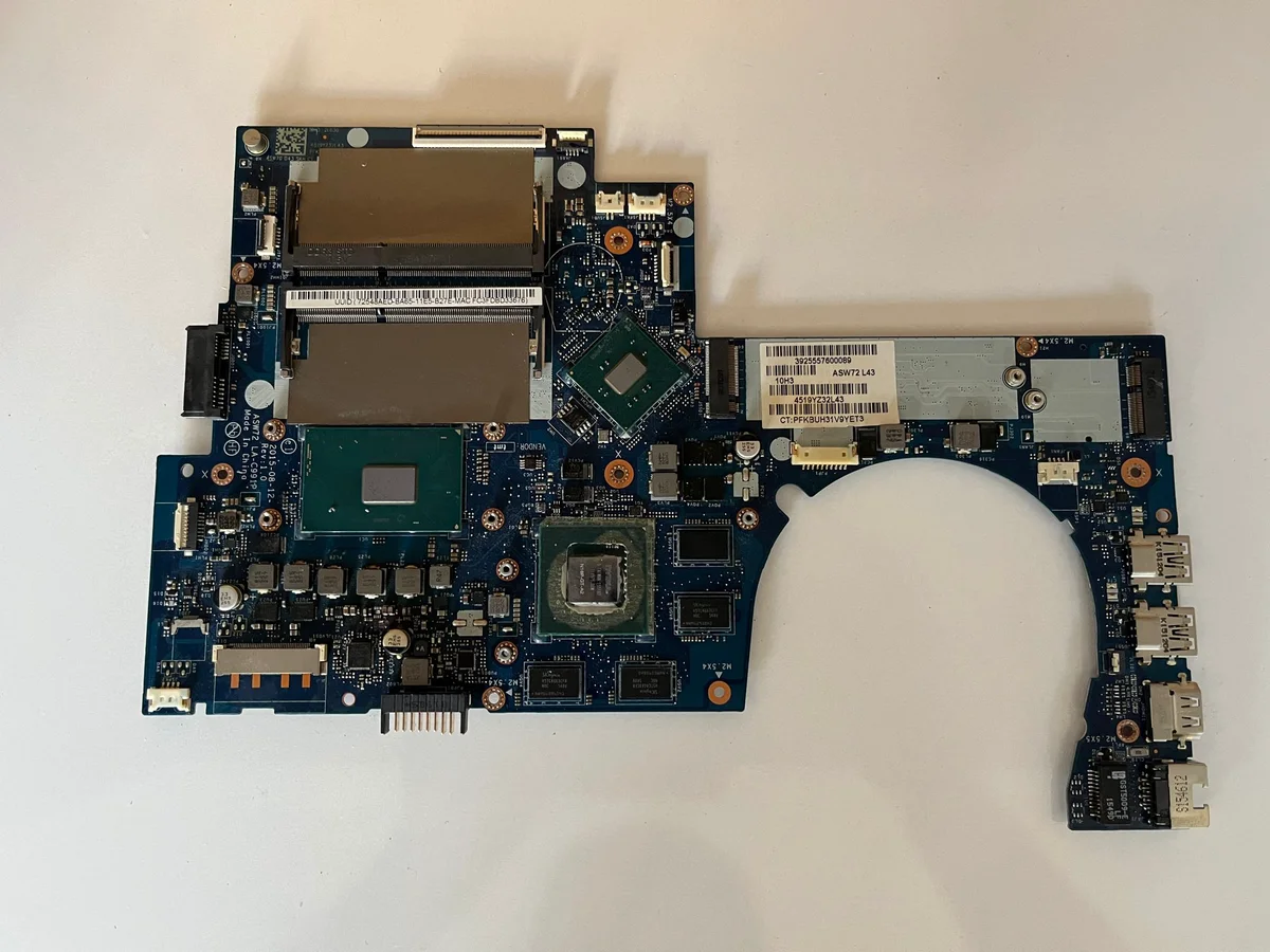 HP Envy 17-R100NT i7-6500HQ LA-C991P CPU GTX950M Arızalı Anakart